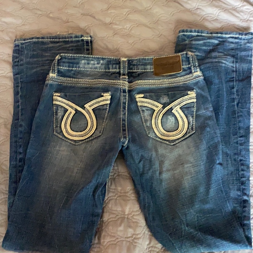 Big star boot cut jeans